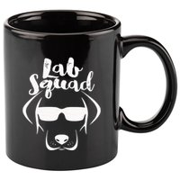LABRADOR DOG GIFT Black Lab Yellow Lab Squad Love Design 11oz C Handle Ceramic Mug