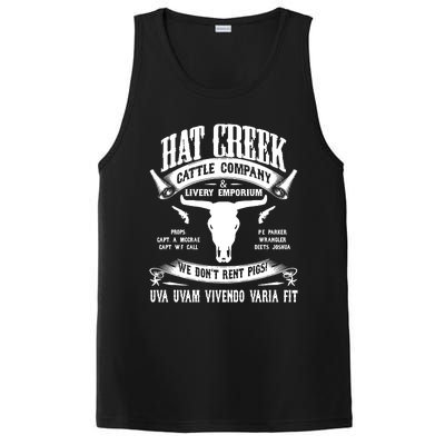 Lonesome Dove Hat Creek Cattle Company Unisex PosiCharge Competitor Tank