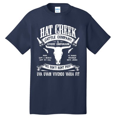 Lonesome Dove Hat Creek Cattle Company Unisex Tall T-Shirt