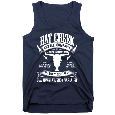 Lonesome Dove Hat Creek Cattle Company Unisex Tank Top