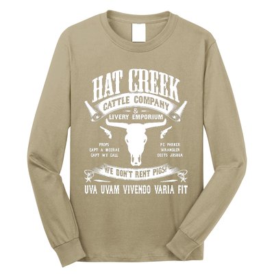 Lonesome Dove Hat Creek Cattle Company Unisex Long Sleeve Shirt