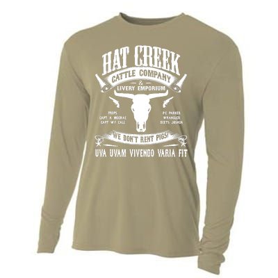 Lonesome Dove Hat Creek Cattle Company Unisex Cooling Performance Long Sleeve Crew