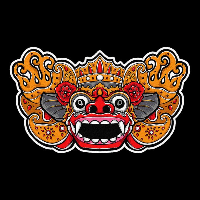 Lion Dance Head Happy Chinese New Year Green Snake Year Stripe Pom Pom Beanie