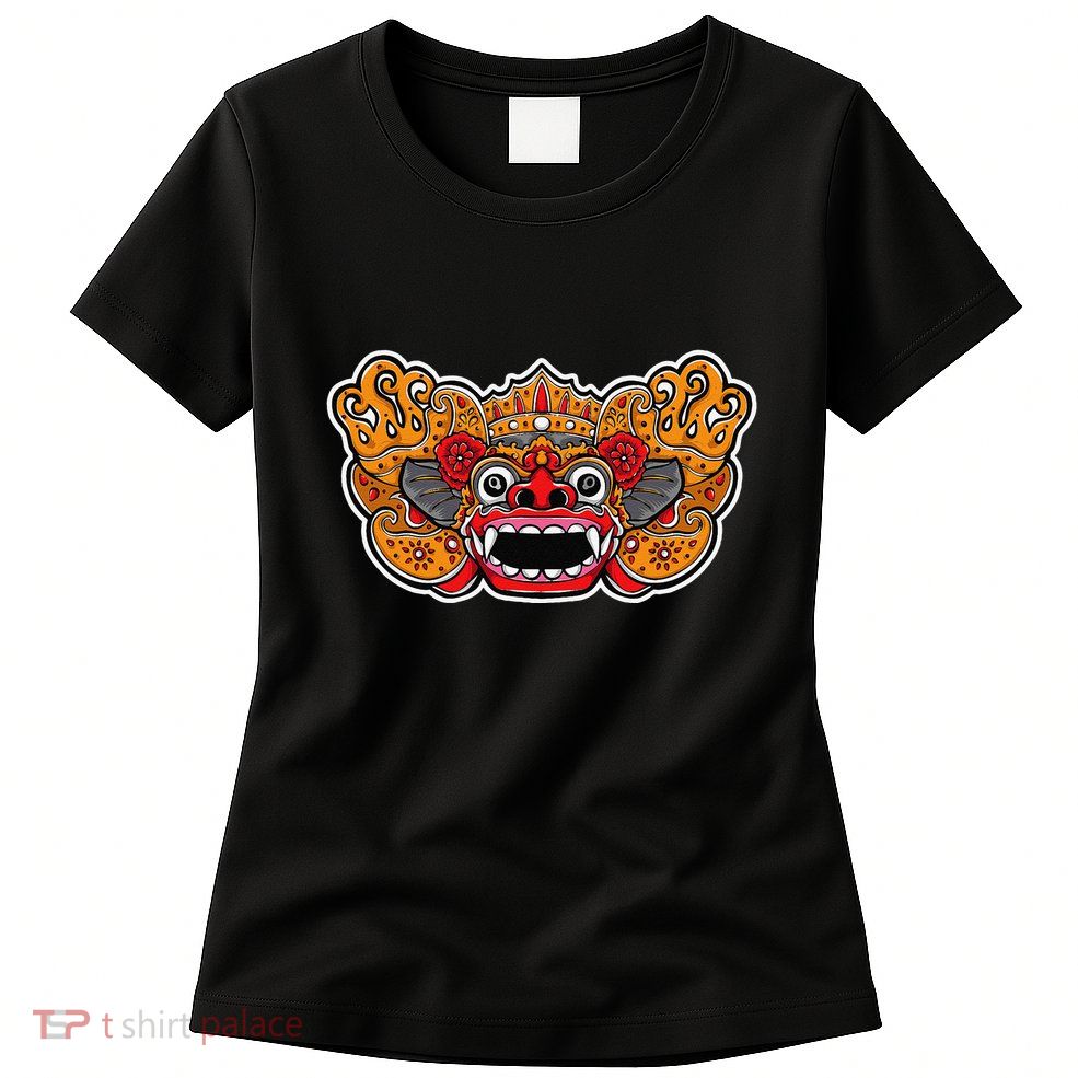 Lion Dance Head Happy Chinese New Year Green Snake Year Womens T-Shirt