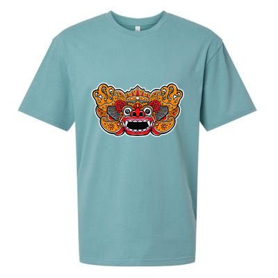 Lion Dance Head Happy Chinese New Year Green Snake Year Sueded Cloud Jersey T-Shirt