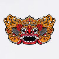 Lion Dance Head Happy Chinese New Year Green Snake Year Garment-Dyed Sweatshirt