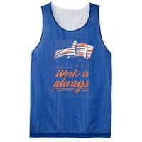 Labor Day Hard Work Is Always Rewarded Patriot American Flag Gift Mesh Reversible Basketball Jersey Tank