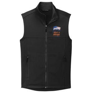 Labor Day Hard Work Is Always Rewarded Patriot American Flag Gift Collective Smooth Fleece Vest