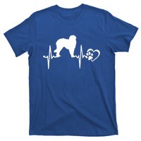 Leonberger Dog Heartbeat Paw Love Funny Puppy Lover Funny Gift T-Shirt