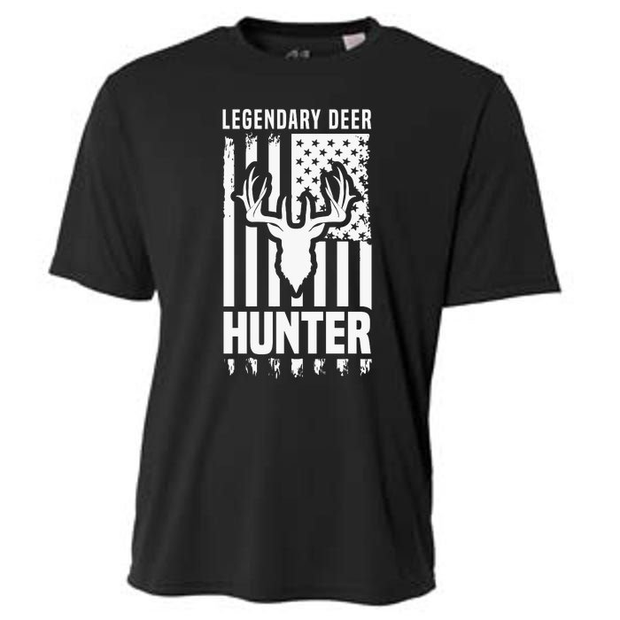 Legendary Deer Hunter Hunting Apparel Graphic Cooling Performance Crew T-Shirt