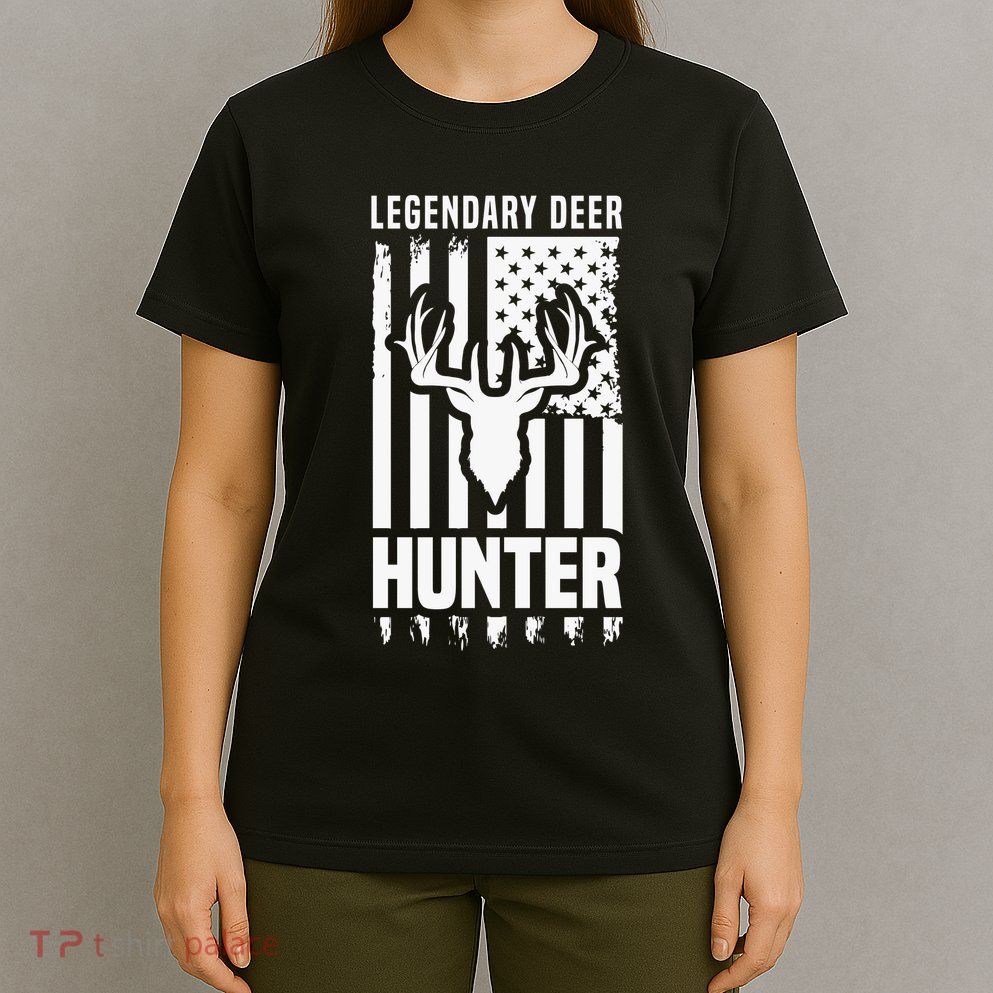 Legendary Deer Hunter Hunting Apparel Graphic T-Shirt