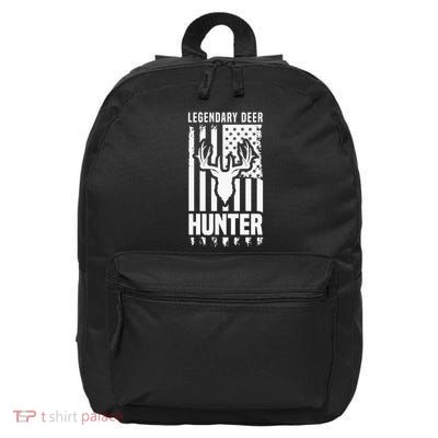 Legendary Deer Hunter Hunting Apparel Graphic 16 in Basic Backpack