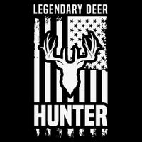 Legendary Deer Hunter Hunting Apparel Graphic Magnet
