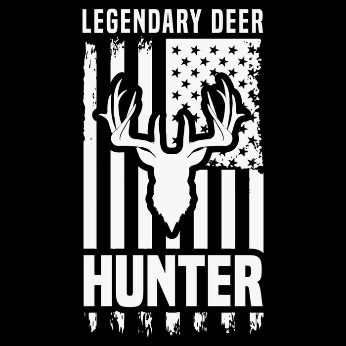 Legendary Deer Hunter Hunting Apparel Graphic Magnet