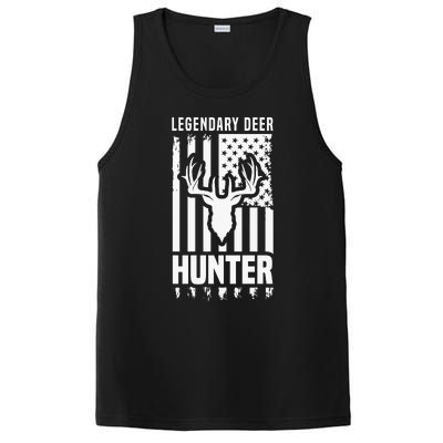 Legendary Deer Hunter Hunting Apparel Graphic PosiCharge Competitor Tank