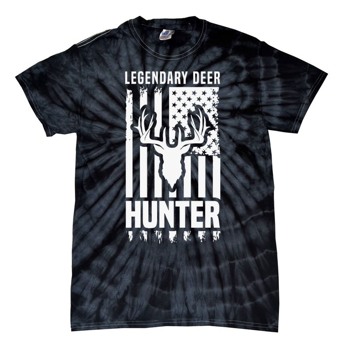 Legendary Deer Hunter Hunting Apparel Graphic Tie-Dye T-Shirt