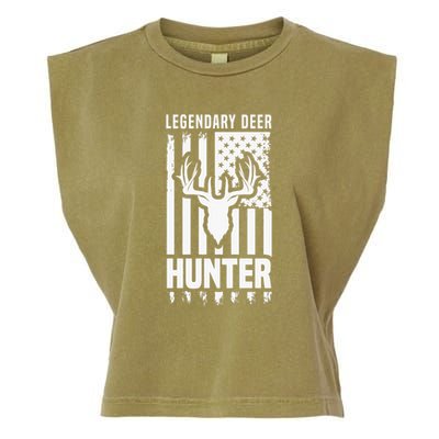 Legendary Deer Hunter Hunting Apparel Graphic Garment-Dyed Women's Muscle Tee