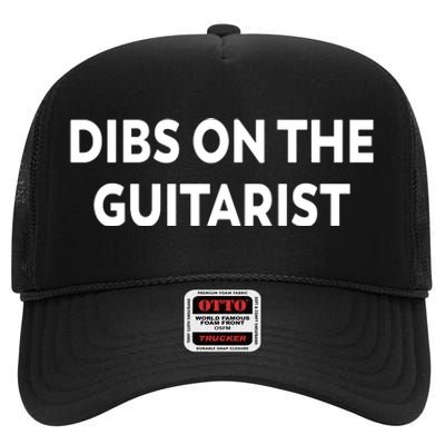 Limited Doll Hearted Dibs On The Guitarist High Crown Mesh Back Trucker Hat