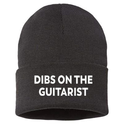 Limited Doll Hearted Dibs On The Guitarist Sustainable Knit Beanie