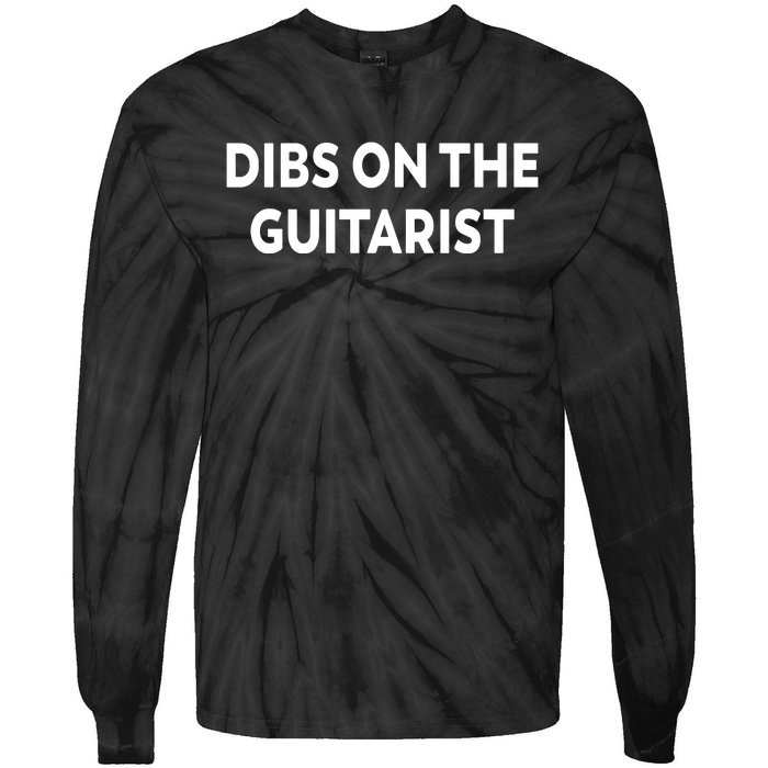 Limited Doll Hearted Dibs On The Guitarist Tie-Dye Long Sleeve Shirt