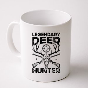 Legendary Deer Hunter Dad Buck Funny Deer Hunting Gift Coffee Mug