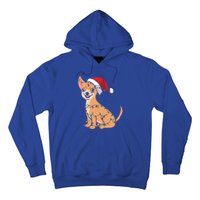 Lovely Dog Holder Lover Santa Christmas Light Chihuahua Gift Hoodie