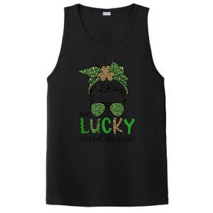 Lucky Dental Hygienist St. Patrick's Day Dental Hygiene PosiCharge Competitor Tank