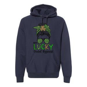 Lucky Dental Hygienist St. Patrick's Day Dental Hygiene Premium Hoodie