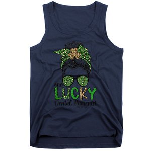 Lucky Dental Hygienist St. Patrick's Day Dental Hygiene Tank Top