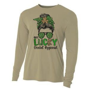 Lucky Dental Hygienist St. Patrick's Day Dental Hygiene Cooling Performance Long Sleeve Crew