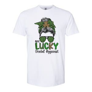 Lucky Dental Hygienist St. Patrick's Day Dental Hygiene Softstyle CVC T-Shirt