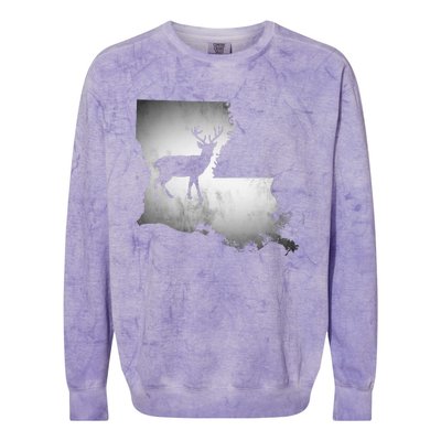 Louisiana Deer Hunting Colorblast Crewneck Sweatshirt