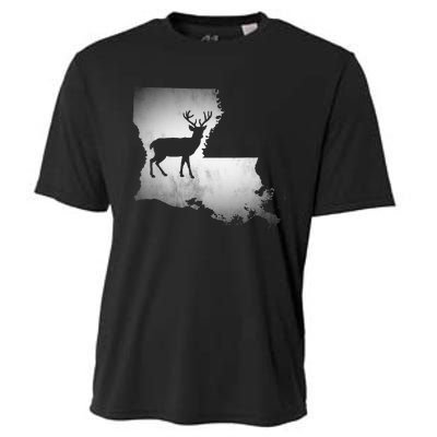 Louisiana Deer Hunting Cooling Performance Crew T-Shirt