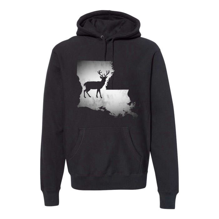 Louisiana Deer Hunting Premium Hoodie