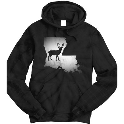 Louisiana Deer Hunting Tie Dye Hoodie