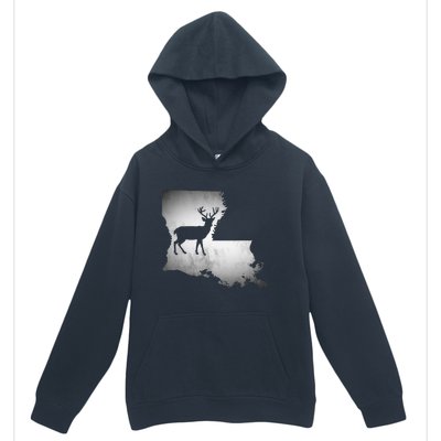 Louisiana Deer Hunting Urban Pullover Hoodie