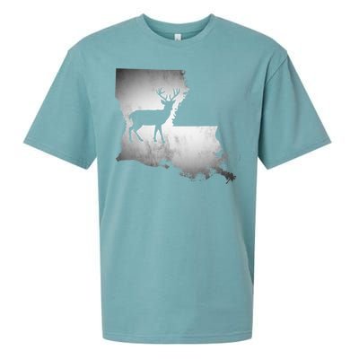 Louisiana Deer Hunting Sueded Cloud Jersey T-Shirt