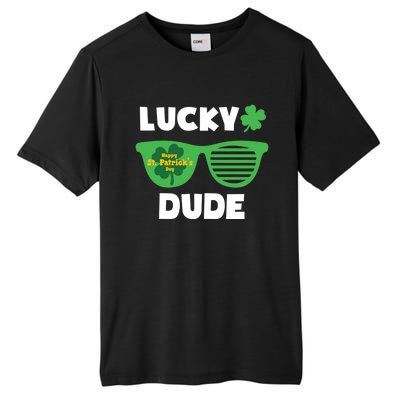 Lucky Dude Happy St Patricks Day Cool Trendy Great Gift Tall Fusion ChromaSoft Performance T-Shirt