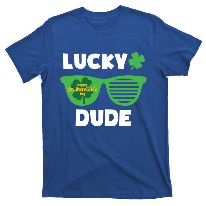 Lucky Dude Happy St Patricks Day Cool Trendy Great Gift T-Shirt