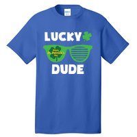 Lucky Dude Happy St Patricks Day Cool Trendy Great Gift Tall T-Shirt