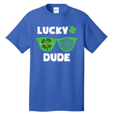 Lucky Dude Happy St Patricks Day Cool Trendy Great Gift Tall T-Shirt