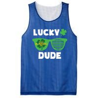 Lucky Dude Happy St Patricks Day Cool Trendy Great Gift Mesh Reversible Basketball Jersey Tank