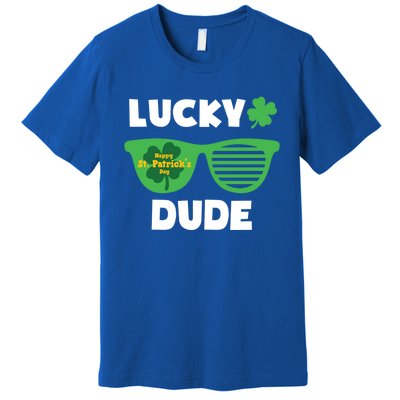 Lucky Dude Happy St Patricks Day Cool Trendy Great Gift Premium T-Shirt