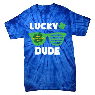 Lucky Dude Happy St Patricks Day Cool Trendy Great Gift Tie-Dye T-Shirt