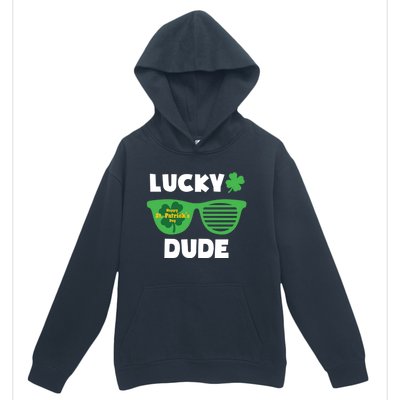 Lucky Dude Happy St Patricks Day Cool Trendy Great Gift Urban Pullover Hoodie