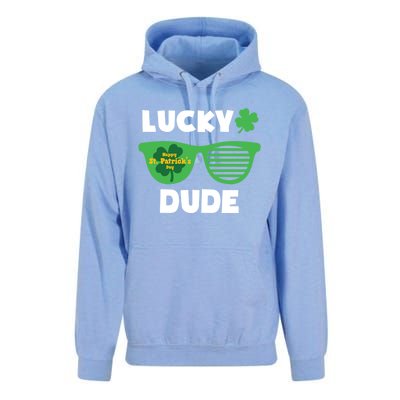 Lucky Dude Happy St Patricks Day Cool Trendy Great Gift Unisex Surf Hoodie