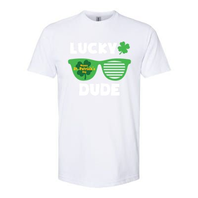 Lucky Dude Happy St Patricks Day Cool Trendy Great Gift Softstyle CVC T-Shirt