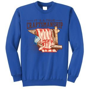 Labor Day Its A True Craftship Patriotic American Flag Great Gift Sweatshirt