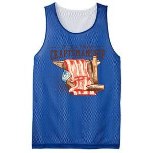 Labor Day Its A True Craftship Patriotic American Flag Great Gift Mesh Reversible Basketball Jersey Tank