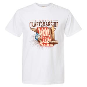 Labor Day Its A True Craftship Patriotic American Flag Great Gift Garment-Dyed Heavyweight T-Shirt